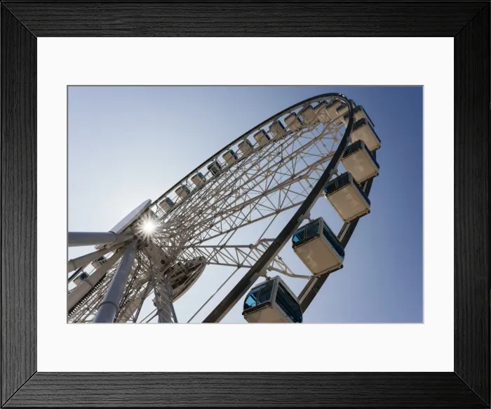 Framed Print : The Hong Kong Observation Wheel, Central, Hong Kong, China, Asia Framed Print : The Hong Kong Observation Wheel, Central, Hong Kong, China, Asia