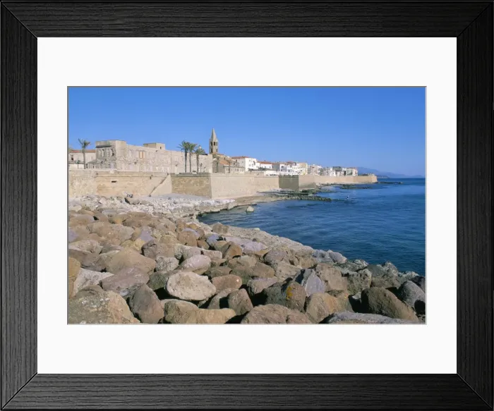 Framed Print : Alghero, Sassari province Framed Print : Alghero, Sassari province