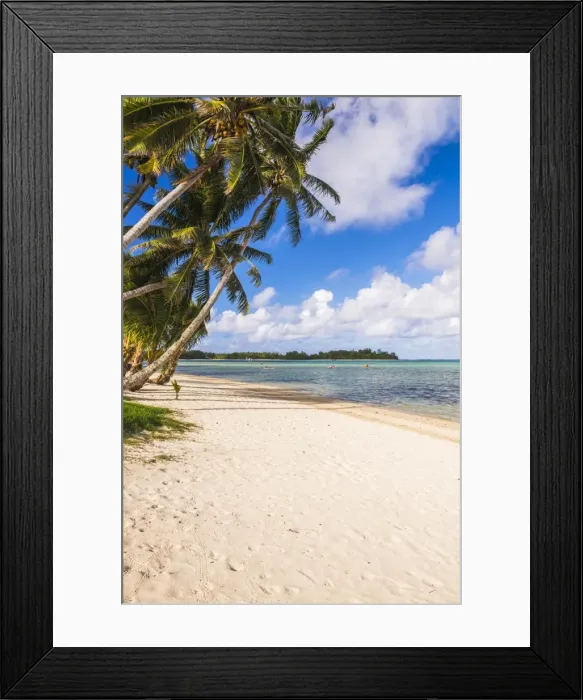 Framed Print : White sands of Muri Beach, Muri, Rarotonga, Cook Islands, South Pacific, Pacific Framed Print : White sands of Muri Beach, Muri, Rarotonga, Cook Islands, South Pacific, Pacific