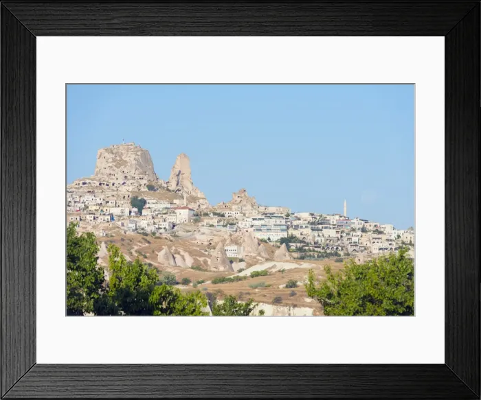 Framed Print : Rock-cut topography at Uchisar, UNESCO World Heritage Site, Cappadocia, Anatolia Framed Print : Rock-cut topography at Uchisar, UNESCO World Heritage Site, Cappadocia, Anatolia