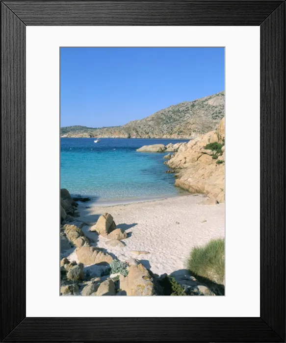 Framed Print : Cala Coticcio Framed Print : Cala Coticcio