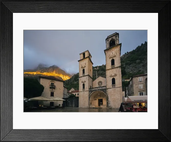 Framed Print : Svetog Tripuna Cathedral, Kotor, UNESCO World Heritage Site, Montenegro, Europe Framed Print : Svetog Tripuna Cathedral, Kotor, UNESCO World Heritage Site, Montenegro, Europe