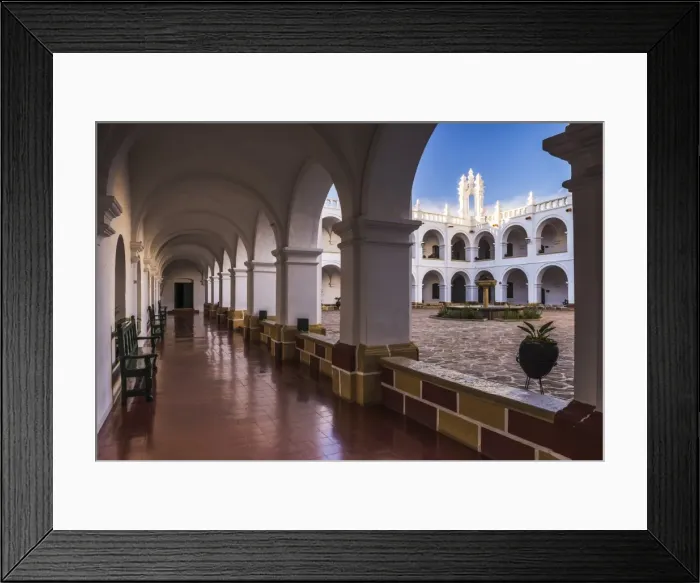 Framed Print : Universidad San Francisco Xavier de Chuquisaca (University of Saint Francis Xavier) Framed Print : Universidad San Francisco Xavier de Chuquisaca (University of Saint Francis Xavier)