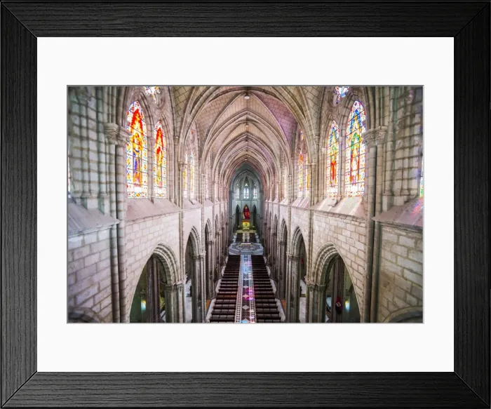 Framed Print : La Basilica Church (Basilica del Voto Nacional), City of Quito, Old Town, UNESCO Framed Print : La Basilica Church (Basilica del Voto Nacional), City of Quito, Old Town, UNESCO
