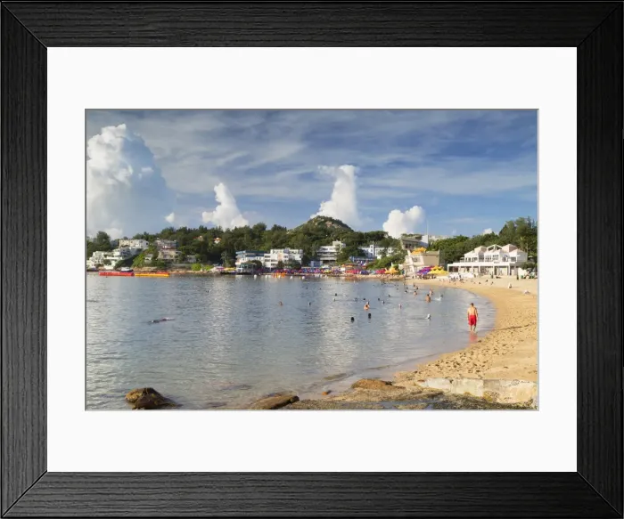 Framed Print : Stanley Main Beach, Stanley, Hong Kong Island, Hong Kong, China, Asia Framed Print : Stanley Main Beach, Stanley, Hong Kong Island, Hong Kong, China, Asia