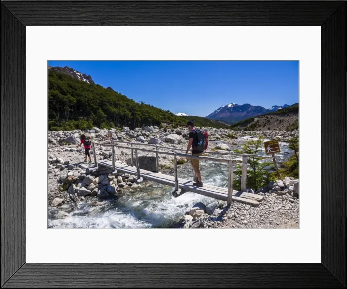 Framed Print : El Chalten, hiking to Laguna de los Tres in Los Glaciares National Park, UNESCO World Heritage Site Framed Print : El Chalten, hiking to Laguna de los Tres in Los Glaciares National Park, UNESCO World Heritage Site