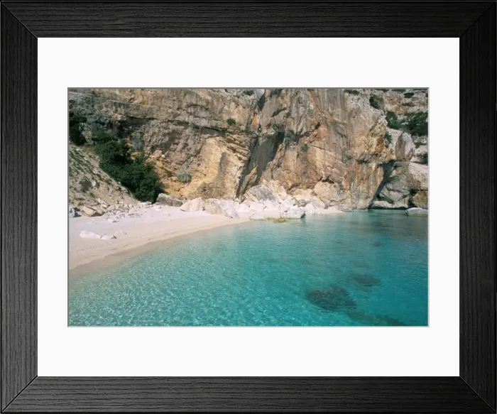 Framed Print : Cala Mariolu Framed Print : Cala Mariolu