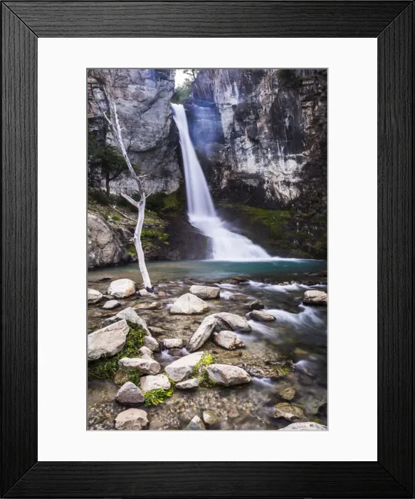 Framed Print : El Chorrillo waterfall (Salto El Chorrillo), El Chalten, Patagonia, Argentina, South Framed Print : El Chorrillo waterfall (Salto El Chorrillo), El Chalten, Patagonia, Argentina, South