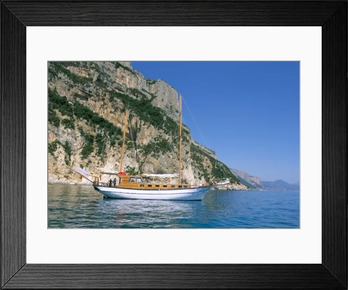 Framed Print : Cala Gonone