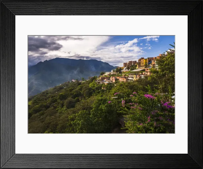 Framed Print : Coroico, La Paz Department, Bolivia, South America Framed Print : Coroico, La Paz Department, Bolivia, South America