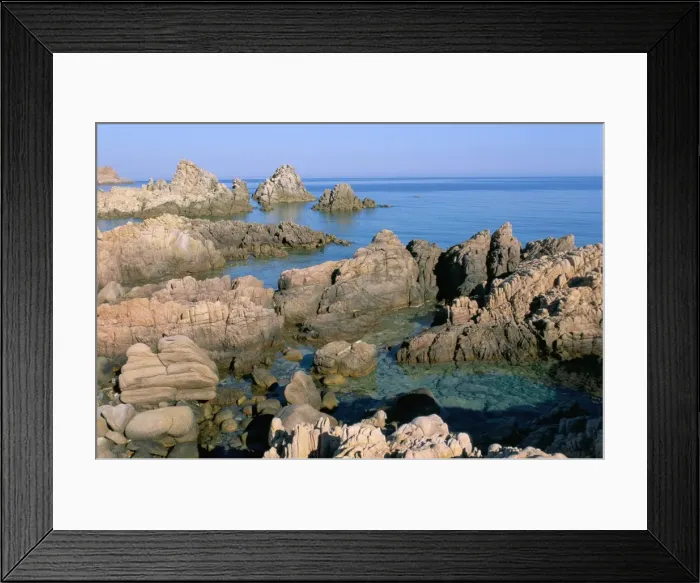 Framed Print : Cala Rossa Framed Print : Cala Rossa