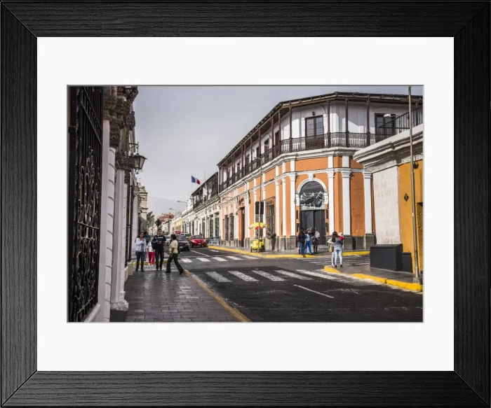 Framed Print : Arequipa, UNESCO World Heritage Site, Peru, South America Framed Print : Arequipa, UNESCO World Heritage Site, Peru, South America