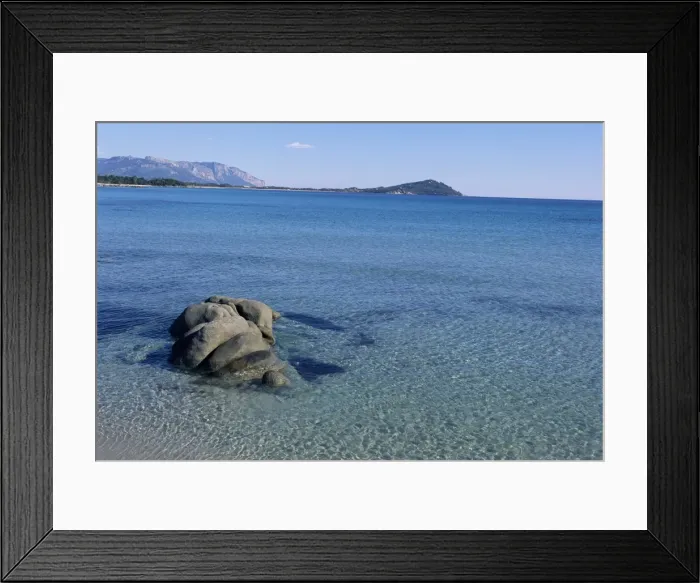 Framed Print : Cala di Sinzias Framed Print : Cala di Sinzias