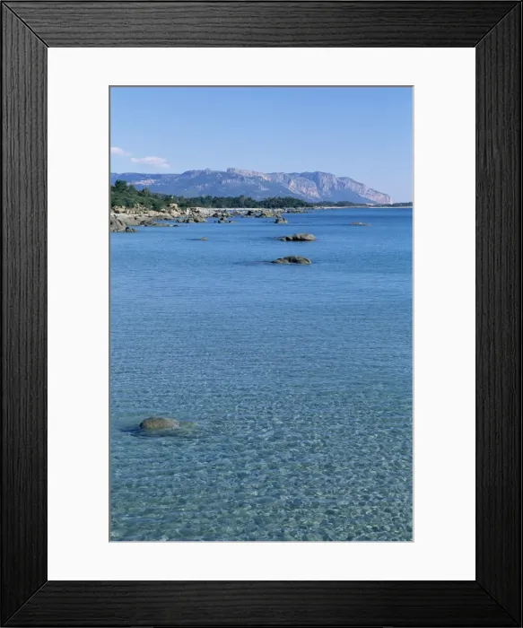 Framed Print : Cala di Sinzias Framed Print : Cala di Sinzias