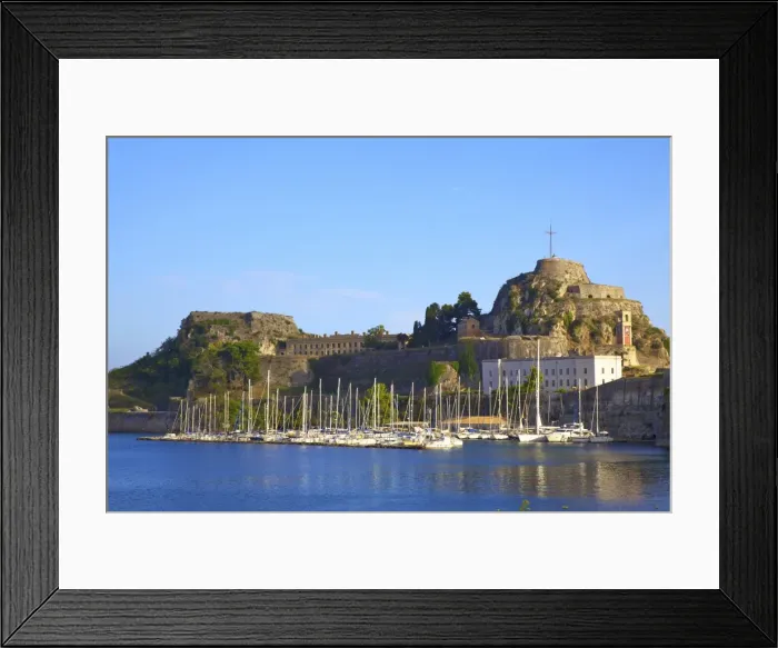 Framed Print : Old Fortress, Corfu Old Town, Corfu, The Ionian Islands, Greek Islands, Greece, Europe Framed Print : Old Fortress, Corfu Old Town, Corfu, The Ionian Islands, Greek Islands, Greece, Europe