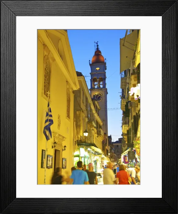 Framed Print : Saint Spyridon Church, Corfu Old Town, Corfu, The Ionian Islands, Greek Islands, Greece Framed Print : Saint Spyridon Church, Corfu Old Town, Corfu, The Ionian Islands, Greek Islands, Greece