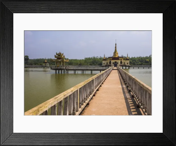 Framed Print : Snake Temple (Mwe Paya) between Dalah and Twante, across the river from Yangon, Myanmar (Burma) Framed Print : Snake Temple (Mwe Paya) between Dalah and Twante, across the river from Yangon, Myanmar (Burma)