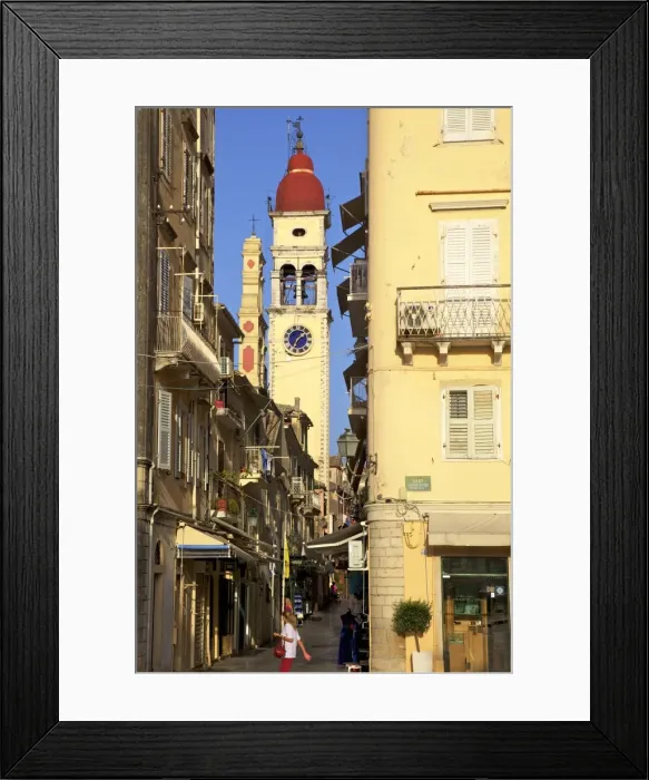 Framed Print : Saint Spyridon Church, Corfu Old Town, Corfu, The Ionian Islands, Greek Islands, Greece Framed Print : Saint Spyridon Church, Corfu Old Town, Corfu, The Ionian Islands, Greek Islands, Greece