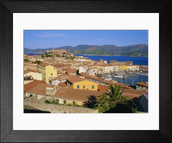 Framed Print : View over Portoferraio Framed Print : View over Portoferraio