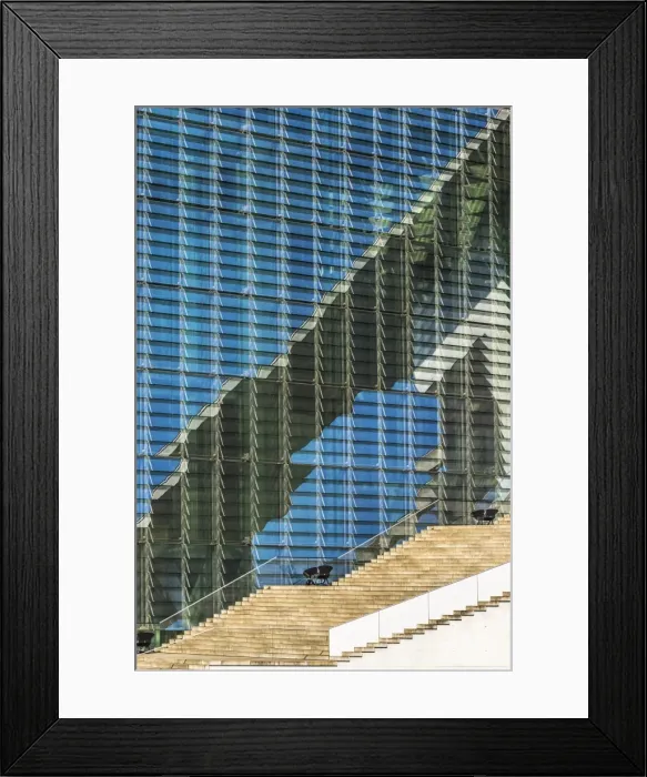 Framed Print : Glass facade of the Marie-Elisabeth-Lueders-Building, Government district, Berlin Framed Print : Glass facade of the Marie-Elisabeth-Lueders-Building, Government district, Berlin