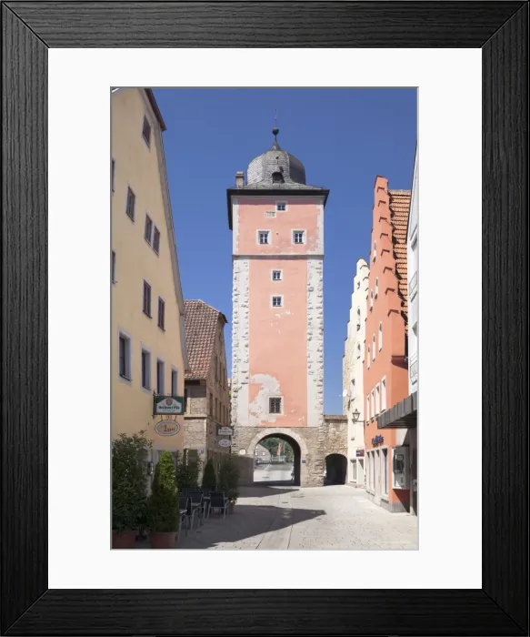 Framed Print : Klingentor Gate, Ochsenfurt, Mainfranken, Lower Franconia, Bavaria, Germany, Europe Framed Print : Klingentor Gate, Ochsenfurt, Mainfranken, Lower Franconia, Bavaria, Germany, Europe