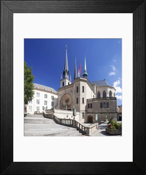 Framed Print : Notre Dame Cathedral, Luxembourg City, Grand Duchy of Luxembourg, Europe Framed Print : Notre Dame Cathedral, Luxembourg City, Grand Duchy of Luxembourg, Europe