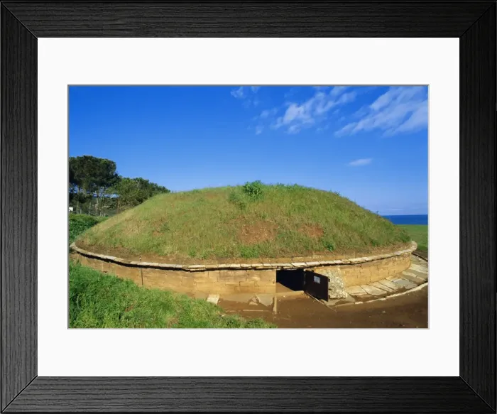 Framed Print : 6th c. BC necropolis Framed Print : 6th c. BC necropolis