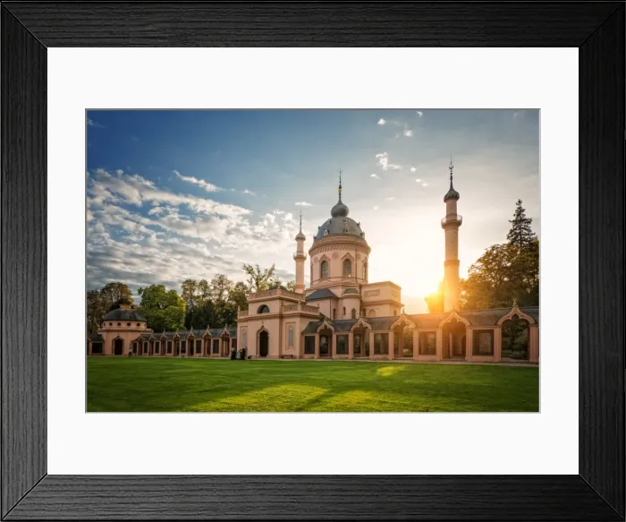 Framed Print : The Red Mosque, Schwetzingen, Baden-Wurttemberg, Germany, Europe Framed Print : The Red Mosque, Schwetzingen, Baden-Wurttemberg, Germany, Europe