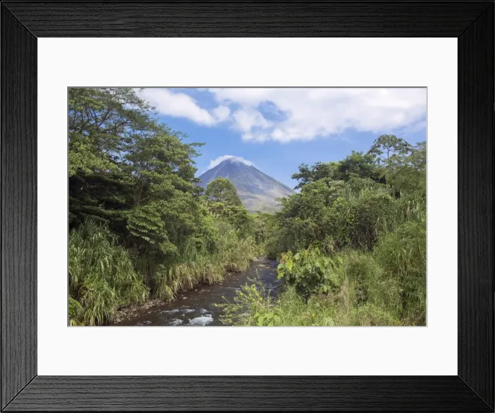 Framed Print : Arenal volcano, La Fortuna, Alajuela, Costa Rica, Central America Framed Print : Arenal volcano, La Fortuna, Alajuela, Costa Rica, Central America