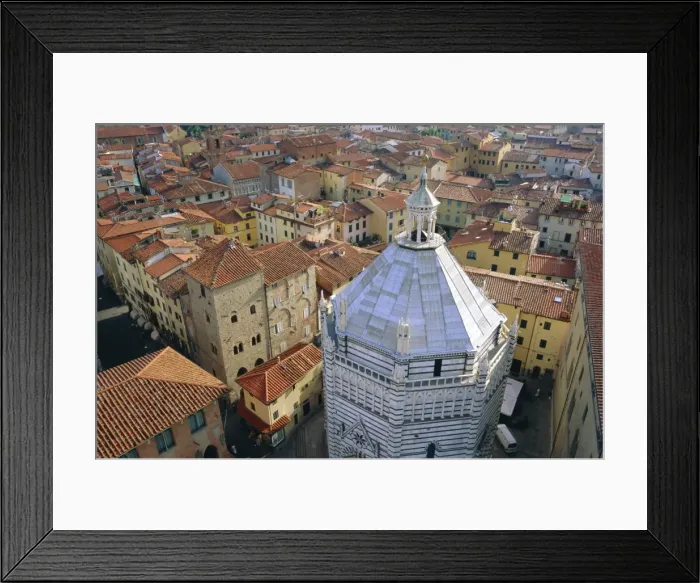 Framed Print : Aerial view of San Giovanni Baptistry Framed Print : Aerial view of San Giovanni Baptistry