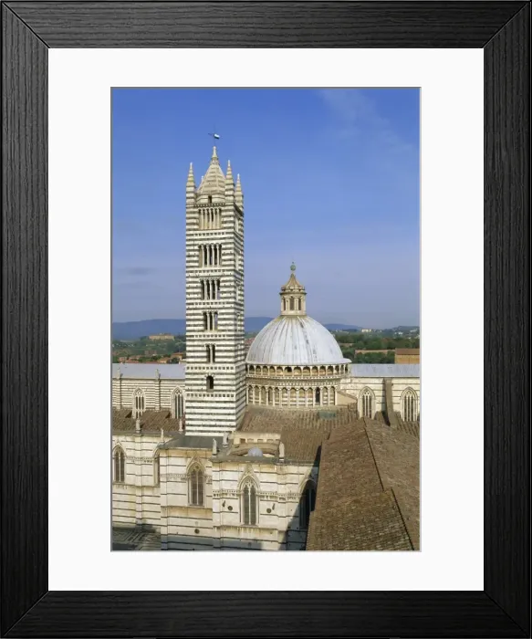 Framed Print : The Duomo, Siena Framed Print : The Duomo, Siena