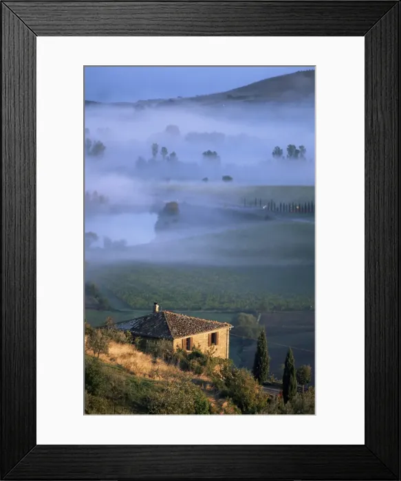 Framed Print : Montalcino Framed Print : Montalcino