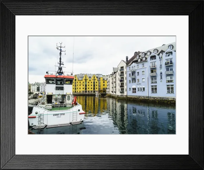 Framed Print : Alesund, noted for its Art Nouveau achitecture, Norway, Scandinavia, Europe Framed Print : Alesund, noted for its Art Nouveau achitecture, Norway, Scandinavia, Europe