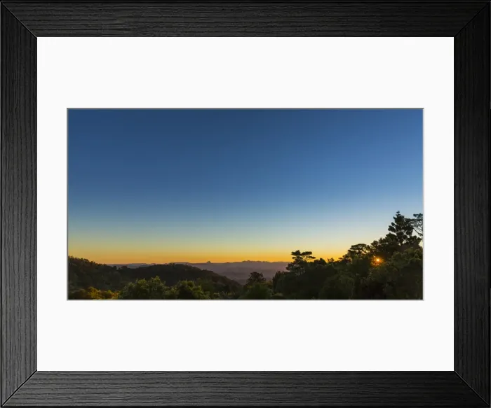 Framed Print : Beautiful colours at sunset in Lamington National Park, Queensland, Australia, Pacific Framed Print : Beautiful colours at sunset in Lamington National Park, Queensland, Australia, Pacific