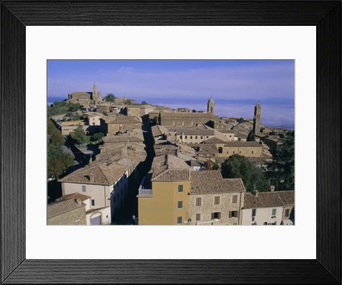 Framed Print : Montalcino Framed Print : Montalcino