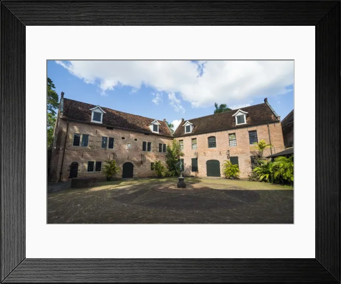 Framed Print : Historical Fort Zeelandia, UNESCO World Heritage Site, Paramaribo, Surinam, South America Framed Print : Historical Fort Zeelandia, UNESCO World Heritage Site, Paramaribo, Surinam, South America
