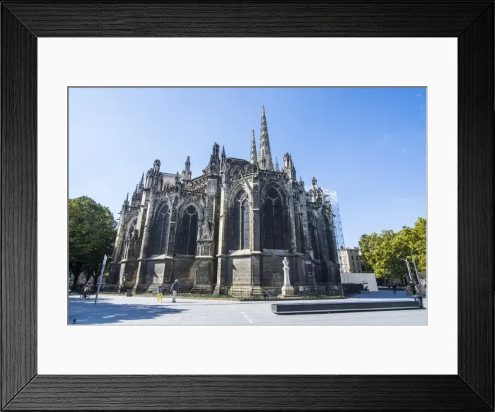 Framed Print : The Cathedral of Bordeaux, Aquitaine, France, Europe Framed Print : The Cathedral of Bordeaux, Aquitaine, France, Europe
