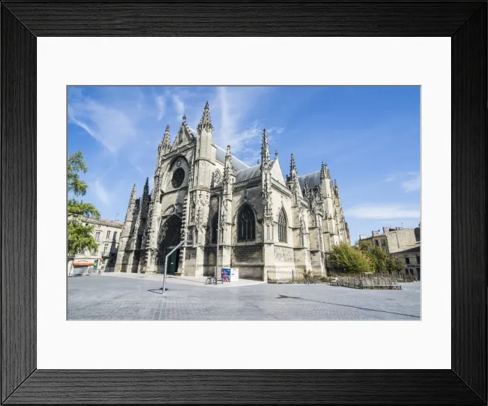Framed Print : Basilica of Saint Michel, Bordeaux, Aquitaine, France, Europe Framed Print : Basilica of Saint Michel, Bordeaux, Aquitaine, France, Europe