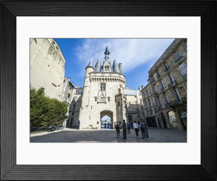 Framed Print : Porte Cailhau historic entrance gate to the city of Bordeaux, Aquitaine, France, Europe Framed Print : Porte Cailhau historic entrance gate to the city of Bordeaux, Aquitaine, France, Europe