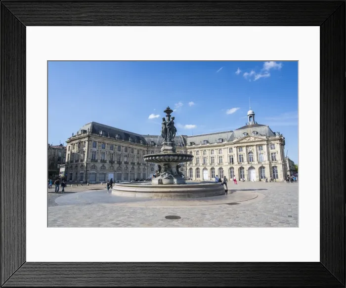 Framed Print : Fountain on the Place de la Bourse, Bordeaux, Aquitaine, France, Europe Framed Print : Fountain on the Place de la Bourse, Bordeaux, Aquitaine, France, Europe