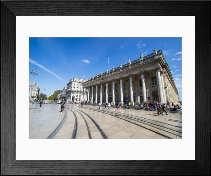 Framed Print : State Opera, Bordeaux, Aquitaine, France, Europe Framed Print : State Opera, Bordeaux, Aquitaine, France, Europe