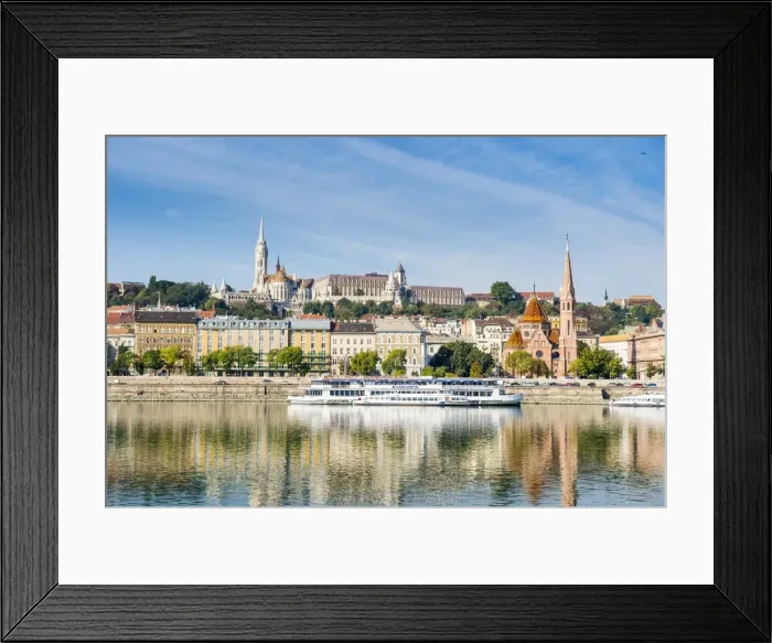 Framed Print : Panaorama photo of Buda, Budapest, Hungary, Europe Framed Print : Panaorama photo of Buda, Budapest, Hungary, Europe