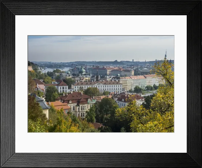 Framed Print : View over Prague from Prague castle, Prague, Czech Republic, Europe Framed Print : View over Prague from Prague castle, Prague, Czech Republic, Europe