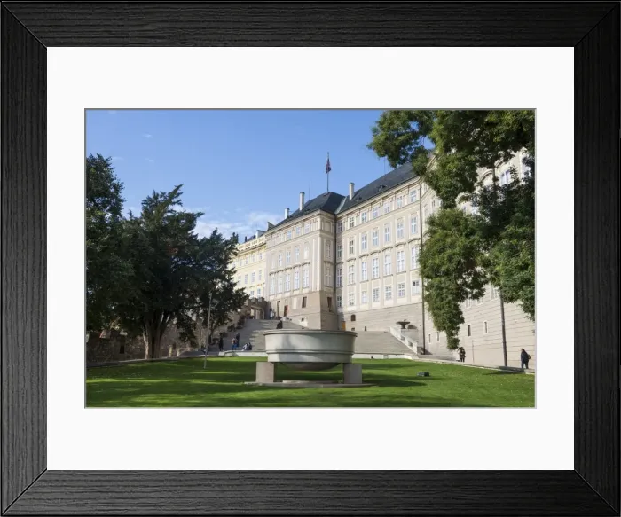 Framed Print : Palace gardens of the Prague castle, UNESCO World Heritage Site, Prague, Czech Republic Framed Print : Palace gardens of the Prague castle, UNESCO World Heritage Site, Prague, Czech Republic