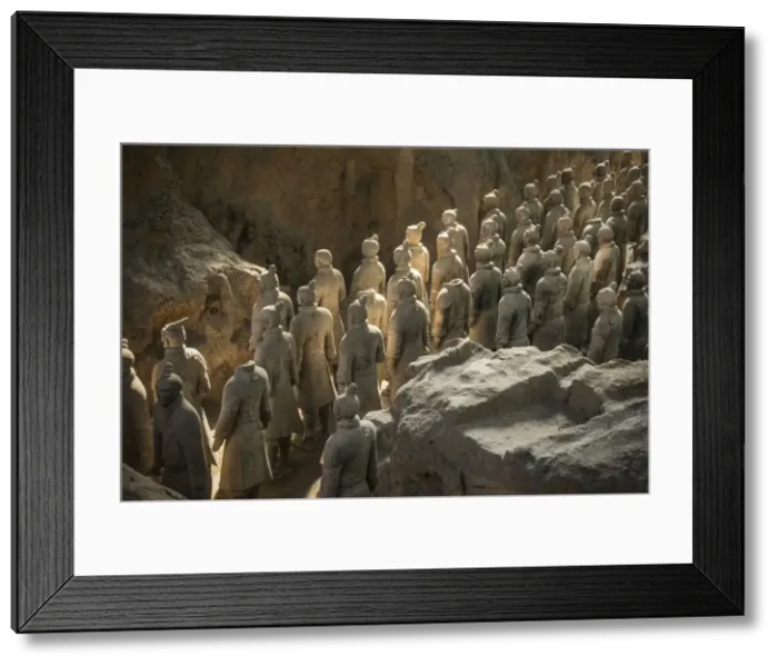 Framed Print : Warriors, Terracotta Army, UNESCO World Heritage Site, Xian, Shaanxi, China, Asia Framed Print : Warriors, Terracotta Army, UNESCO World Heritage Site, Xian, Shaanxi, China, Asia