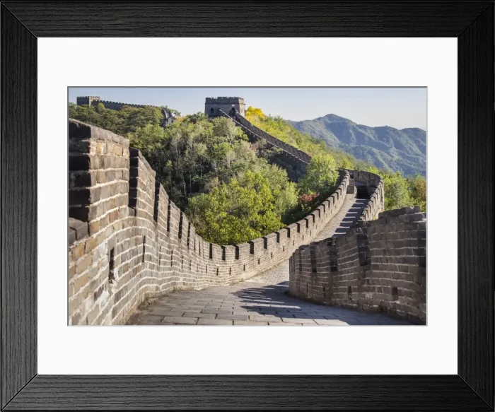 Framed Print : Great Wall of China, UNESCO World Heritage Site, Mutianyu, China, Asia Framed Print : Great Wall of China, UNESCO World Heritage Site, Mutianyu, China, Asia