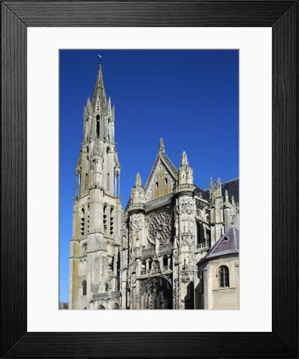 Framed Print : Senlis Cathedral, Notre-Dame de Senlis, Oise, Picardy, France, Europe Framed Print : Senlis Cathedral, Notre-Dame de Senlis, Oise, Picardy, France, Europe