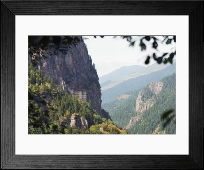 Framed Print : Sumela Monastery, Greek Orthodox Monastery of the Virgin Mary, Black Sea Coast, Trabzon Province Framed Print : Sumela Monastery, Greek Orthodox Monastery of the Virgin Mary, Black Sea Coast, Trabzon Province