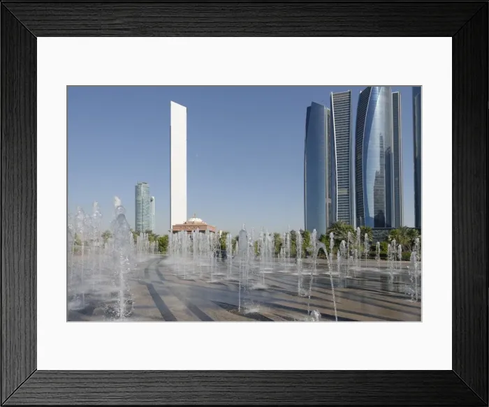 Framed Print : Skyscraper ADNOC Headquarters, 342 m, Abu Dhabi, United Arab Emirates, Middle East Framed Print : Skyscraper ADNOC Headquarters, 342 m, Abu Dhabi, United Arab Emirates, Middle East