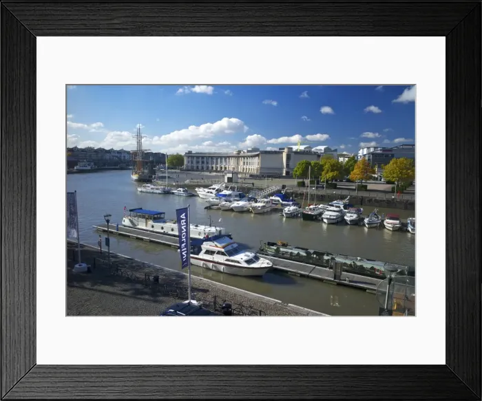Framed Print : The floating harbour, Bristol, England, United Kingdom, Europe Framed Print : The floating harbour, Bristol, England, United Kingdom, Europe